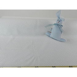 Pique, Pois, Bianco / Celeste