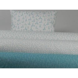 Pique Biologico, Bianco/Verde, Freccia