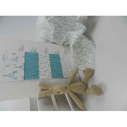 Pique Biologico, Bianco/Verde, Freccia
