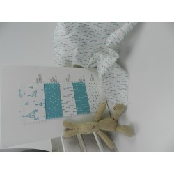 Pique Biologico, Bianco/Verde, Freccia