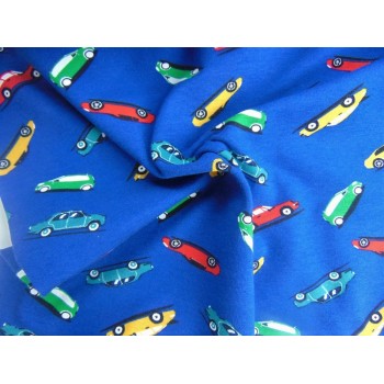 Jersey , Tricot  Blu con Macchine 2