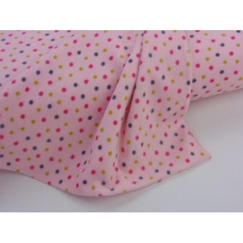 Felpa invernale, Rosa, Pois colorati