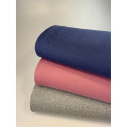 Felpa estiva di Cotone, Nido d'ape, Jeans