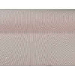 Cotone Vichy , Righe  Rosa/ bianco