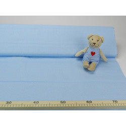 Cotone Capri, Celeste Pois piccoli Bianchi