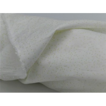 Cotone Bio, Stelle rosa chiaro, Pois verdi 2