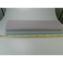 Cotone Bio, Popeline Vichy,  Viola e Bianco