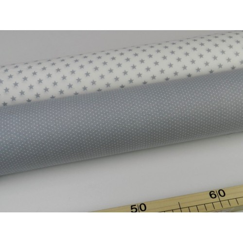Cotone Bio, Bianco, Stella Grigio