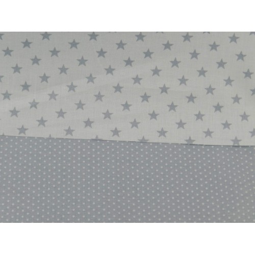 Cotone Bio, Bianco, Stella Grigio