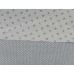 Cotone Bio, Bianco, Stella Grigio