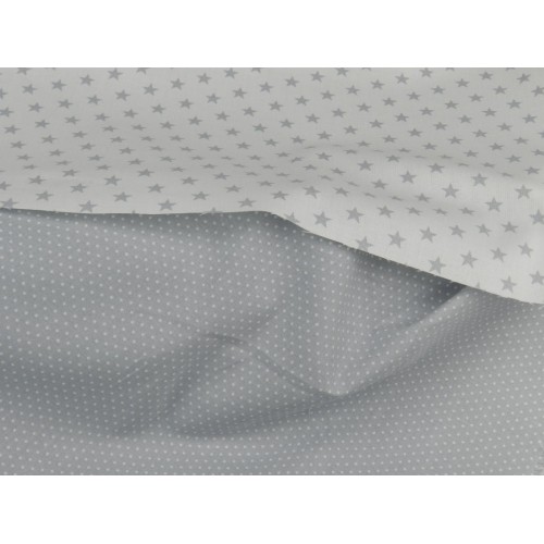 Cotone Bio, Bianco, Stella Grigio