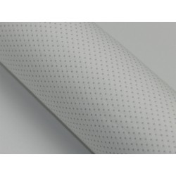 Cotone Bio, Bianco, Pois Grigio