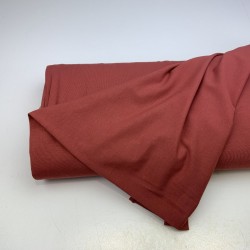 Bio Jersey di Cotone Organico, Uni,Tabacco