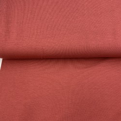 Bio Jersey di Cotone Organico, Uni,Tabacco