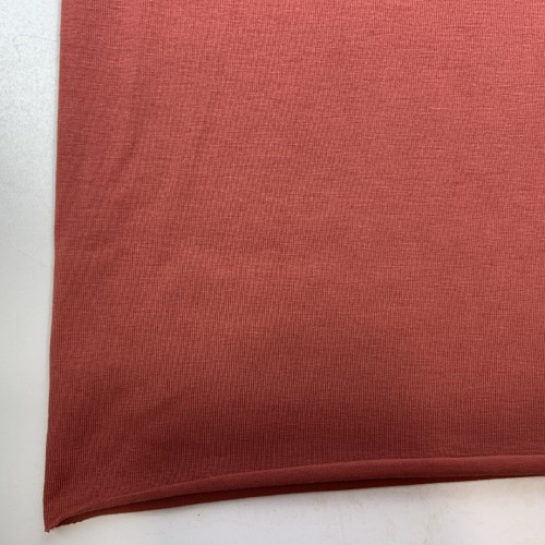 Bio Jersey di Cotone Organico, Uni,Tabacco