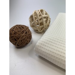 Cotone Sacco Trapuntato,Bianco Caldo