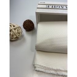 Cotone Sacco Trapuntato,Bianco Caldo