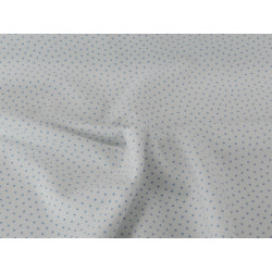 Pique, Pois, Bianco / Celeste