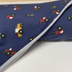 Jersey di Cotone, Trattore , Blu Jeans