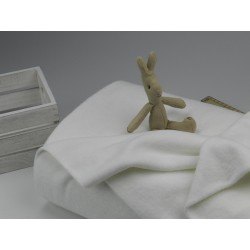 Spugna morbida per bavaglino, Stretch, Cotton Knit, Ecru