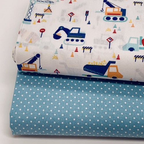 Cotone Popeline, Bianco, Ruspe colorate