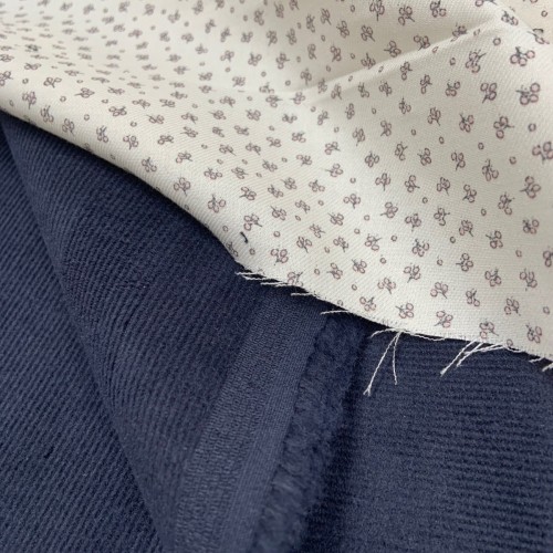 Flanella di cotone Bio, Bianco, Olive, Viola