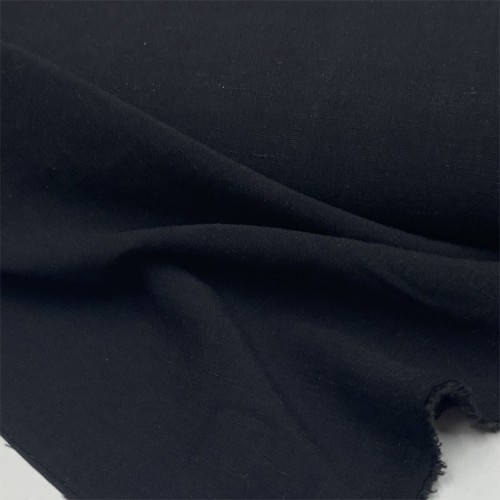 Misto Viscosa -Lino , Nero
