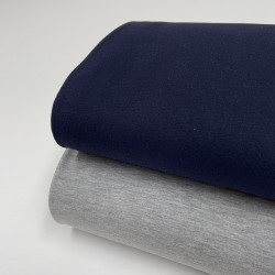 Felpa/ French terry, Blu Navy scuro