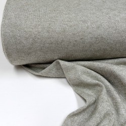 Jersey di Cotone con effetto Glitter , Sabbia