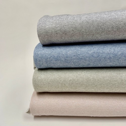 Jersey di Cotone con effetto Glitter , Sabbia