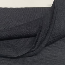 Polsino di cotone Organico, Nero