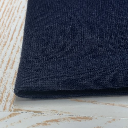 Polsino di cotone Organico, Blu Navy