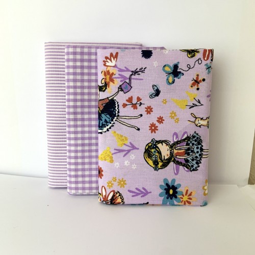 Pack Cotone Lilla, 3 pz. 50x 70-75cm