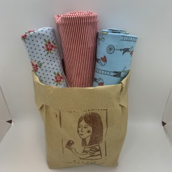 Pack Jersey Fantasia Cinque, 3 pz. 50x 150 cm